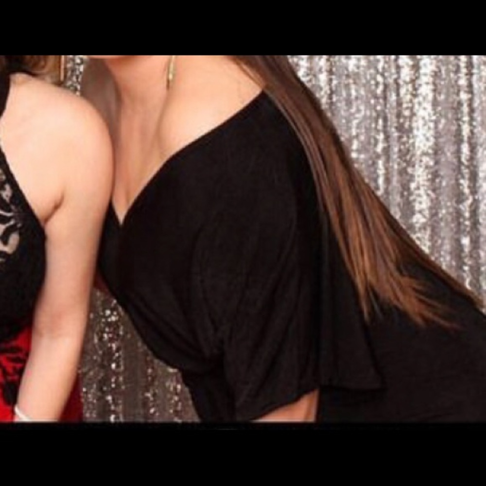 Fashion Nova Night Black Dress